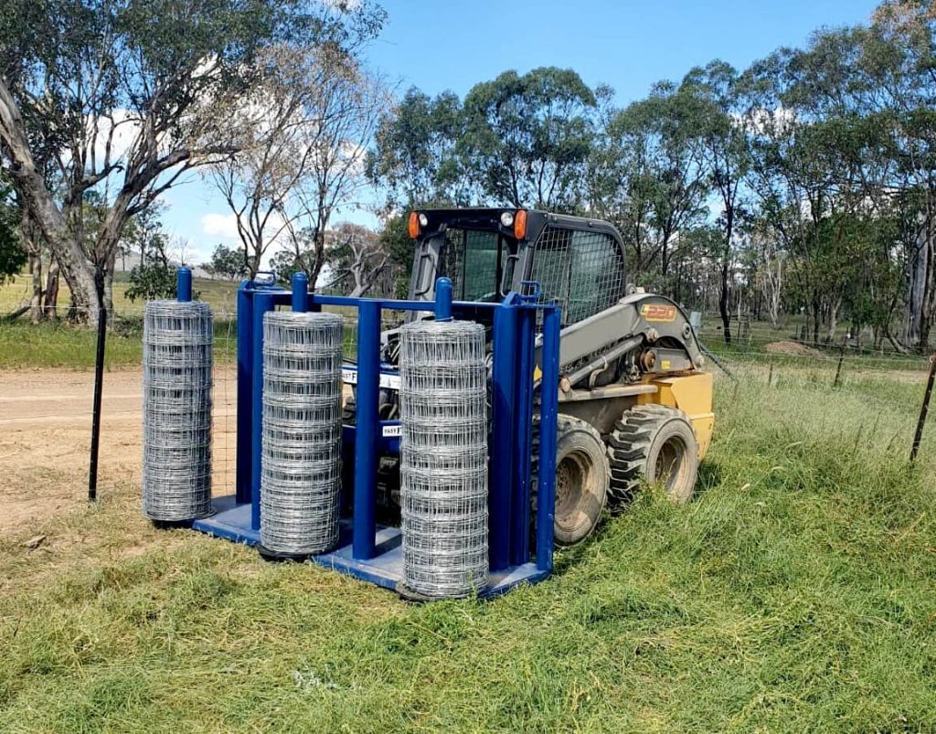 Fast Fencer on Skid Steer